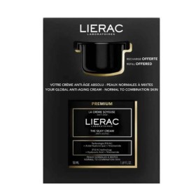 Lierac Premium Πακέτο La Creme Soyeuse 50ml Κρέμα Αντιγήρανσης Με Υαλουρονικό Οξύ & Νιασιναμίδη + Refill 50ml
