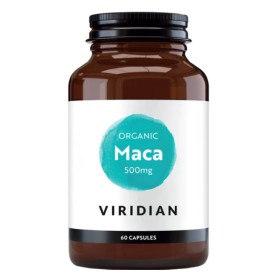 Viridian Maca 500mg για Ενίσχυση της Σεξουαλικής Διάθεσης & Ενέργεια 60 κάψουλες