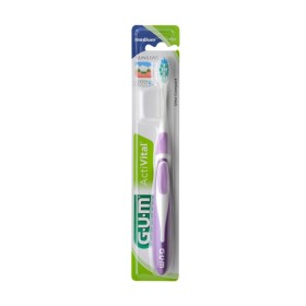 Gum Activital Compact 583 Medium Οδοντόβουρτσα Μέτρια Μωβ 1τμχ
