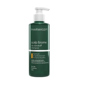 Pharmasept Scalp Biome Dry Dandruff Shampoo Σαμπουάν Με Πρεβιοτικά Κατά Της Ξηρής Πιτυρίδας, 400ml