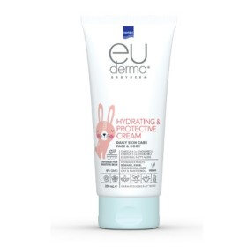 Intermed Euderma Babyderm Hydrating & Protective Cream Ενυδατική Κρέμα για Πρόσωπο & Σώμα 200ml