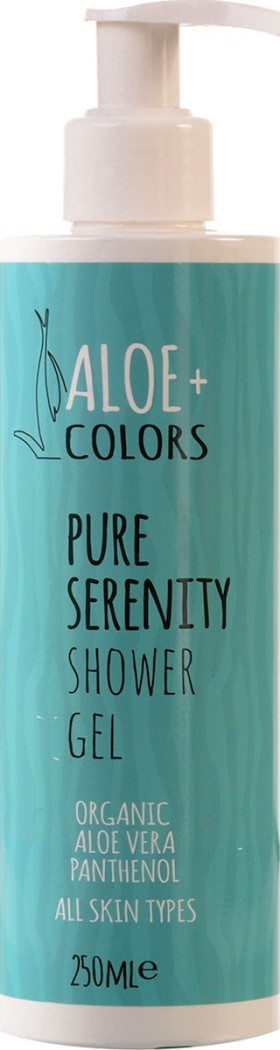 ALOE+ COLORS Pure Serenity Shower Gel, Απαλό Αφρόλουτρο με Άρωμα Magnolia 250ml