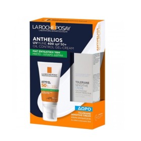La Roche Posay Anthelios Πακέτο Oil Control Gel-Cream 50ml & Δώρο Toleriane Sensitive Cream 15ml