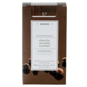 KORRES Argan Oil Advanced Colorant Μόνιμη Βαφή Μαλλιών 5.7 Σοκολατί 50ml