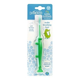 Dr. Browns Toddler Toothbrush 1-4 Years, Οδοντόβουρτσα Για Μικρά Παιδιά Πράσινος Κροκόδειλος, 1-4 ετών, 1τμχ