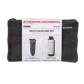 Korres Πακέτο Athenian Grooming Anti-Aging Multi-Defender Recipe  50ml & Barbers Face & Beard Cleanser 250ml
