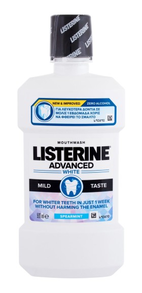 LISTERINE® Στοματικό Διάλυμα Advanced White για Λευκά Δόντια, 500ml