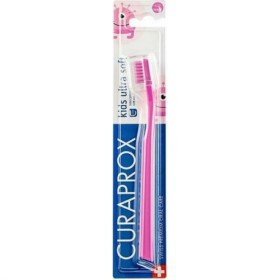 Curaprox Ultra Soft Ροζ Παιδική Οδοντόβουρτσα για 4-12 χρονών  1Τμχ