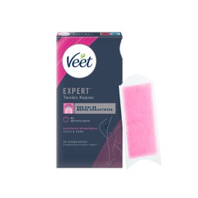 Veet Expert Ταινίες Κρύο Κερί Έτοιμες για Χρήση για Πόδια & Σώμα 20 Τεμάχια