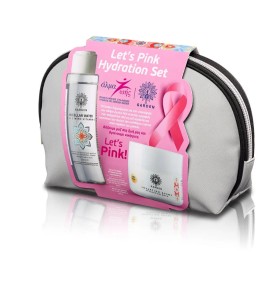 GARDEN Lets Pink Πακέτο Ενυδατική Κρέμα Προσώπου & Ματιών Λευκό Νούφαρο, 50ml & Micellar Water, 100ml + Δώρο Νεσεσέρ