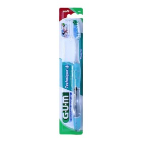 Gum Technique+ Regular 490 Soft Οδοντόβουρτσα Μπλε Μαλακή 1τμχ