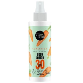 Natura Siberica Organic Shop Sunscreen Body Lotion SPF30 Αντηλιακή Λοσιόν Σώματος Με Καρότο, 150ml
