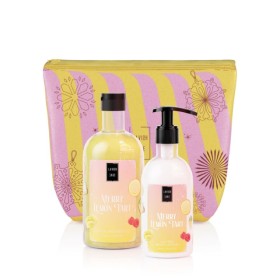 Lavish Care Merry Lemon Tart Πακέτο Bath & Shower Gel 500ml & Body Lotion Glitter 300ml & Δώρο Νεσεσέρ