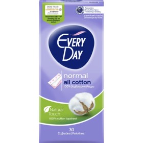 Every Day All Cotton Normal Ανατομικά Σερβιετάκια με Βαμβακερό Κάλυμμα 30τμχ