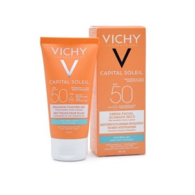VICHY Capital Soleil Mattifying Face Fluid Dry Touch SPF50, Λεπτόρευστη Κρέμα Προσώπου Για Ματ Αποτέλεσμα, 50ml