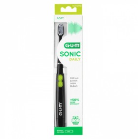 GUM Sonic Daily Soft 4100 Ηλεκτρική Οδοντόβουρτσα Μπαταρίας 1τμχ