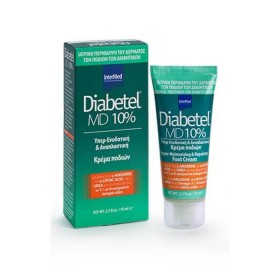 INTERMED Diabetel MD 10% Ultra-Moisturizing & Repairing Ενυδατική & Αναπλαστική Κρέμα Ποδιών Κατάλληλη Για Διαβητικούς, 75ml