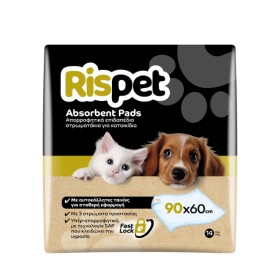 Rispet Absorbent Pads Απορροφητικά Επιδαπέδια Στρωματάκια για Κατοικίδια (90x60cm) 14τμχ