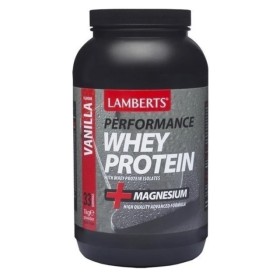 Lamberts Performance Whey Protein & Magnesium Συμπλήρωμα Διατροφής Με Μαγνήσιο & Βανίλια 1000gr