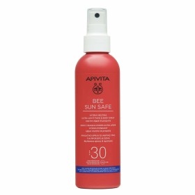APIVITA Bee Sun Safe Hydra Melting Ultra Light Face & Body Spray  SPF30, Ενυδατικό Αντιηλιακό Προσώπου Σώματος με Θαλάσσια Φύκη & Πρόπολη SPF30, 200ml