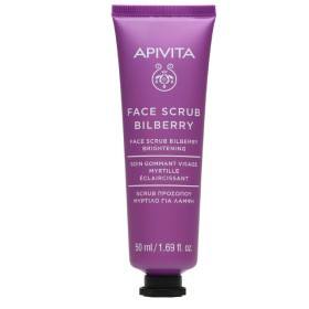 Apivita Face Scrub Bilberry Κρέμα Απολέπισης για Λάμψη με Μύρτιλλο 50ml