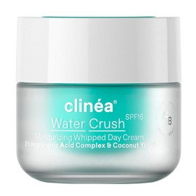 Clinea Water Crush SPF15 Day Cream Ενυδατική Κρέμα Ημέρας Προσώπου Με Αντηλιακό Δείκτη Προστασίας, 50ml