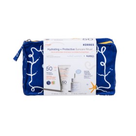 Korres Πακέτο Hydrating & Protective Suncare Face & Eye Cream SPF50 50ml + Δώρο Probiotic Serum 20ml