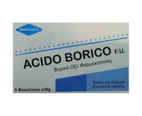 Mediplants Boric Acid 5 Φακελίσκοι 30gr