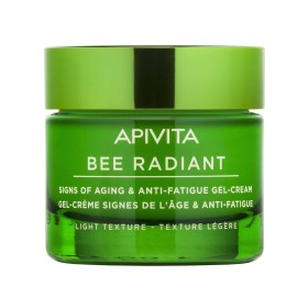 APIVITA Bee Radiant Light Texture Gel-Cream, Αντιγηραντική Κρέμα Τζελ Ελαφριάς Υφής για Λαμπερή, Σφριγηλή & Ξεκούραστη Επιδερμίδα, 50ml
