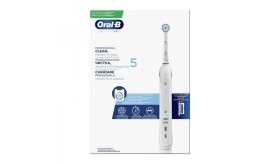 Oral-B Professional Clean 5 Ηλεκτρική οδοντόβουρτσα ειδική για ευαίσθητα ούλα με Bluetooth & Θήκη Ταξιδίου, 1 τμχ