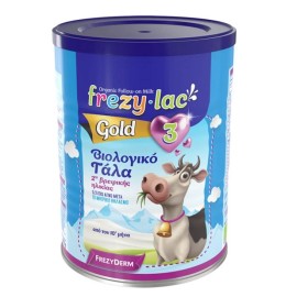 Frezyderm Frezylac Gold 3, Ρόφημα Βιολογικού Αγελαδινού Γάλακτος σε σκόνη από τον 12 μήνα 900gr