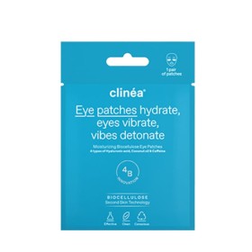 Clinea Moisturizing Biocellulose Eye Patches Ενυδάτωσης 1 Ζευγάρι