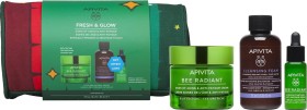 APIVITA Σετ Fresh & Glow, Bee Radiant Rich Cream - 50ml & Δώρο Serum - 10ml & Αφρός Καθαρισμού - 75ml