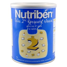 NUTRIBEN 2 βρεφικό γάλα 400gr