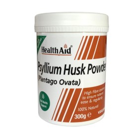 Health Aid Psyllium Husk Powder Φυτικές Ίνες για Δυσκοιλιότητα 300gr
