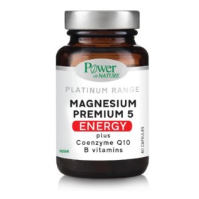 Power Health Platinum Range Magnesium Premium 5 Energy 60 κάψουλες