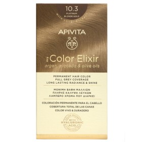 Apivita My Color Elixir Νο 10.3 Βαφή Μαλλιών Μόνιμη Κατάξανθο Μελί