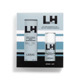 Lierac Homme Πακέτο Anti-Rides Raffermit & Hydrate 50ml & Anti-Transpirant 48H 50ml