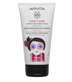 APIVITA Kids Hair Conditioner Rose & Honey Απαλό Παιδικό Conditoner με Τριαντάφυλλο και Μέλι 150ml