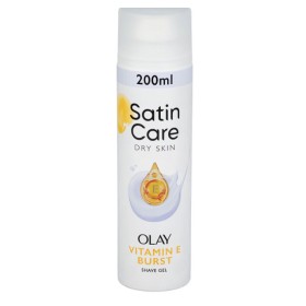 Gillette Satin Care with a Touch of Olay Violet Swirl Shave Gel Ξυρίσματος, 200ml