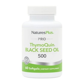 Natures Plus Thymoquin Black Seed Oil 500mg Μαύρο Κύμινο για Υγιές Ανοσοποιητικό 60 Μαλακές Κάψουλες