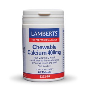 Lamberts Chewable Calcium 400mg 60 Ταμπλέτες 8222-60