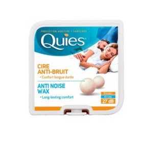 PharmaQ Quies Pure Wax Ωτοασπίδες μιας Χρήσης από Φυσικό Κερί 8 ζευγάρια