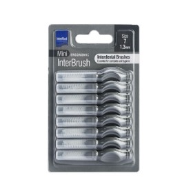 INTERMED Ergonomic InterBrush Mini Μεσοδόντια Βουρτσάκια Μέγεθος 7, 1.3mm, 8τμχ