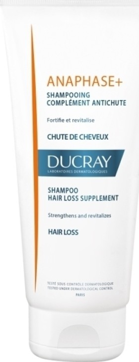 DUCRAY Anaphase+ Shampoo, Δυναμωτικό Σαμπουάν κατά της Τριχόπτωσης, 200ml