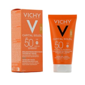 Vichy Capital Soleil BB Tinted SPF50 Λεπτόρευστη Αντηλιακή Κρέμα Προσώπου Με Χρώμα, 50ml
