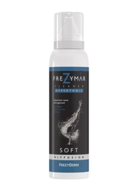 Frezyderm Frezymar Cleaner Baby Soft Diffusion Υπέρτονο Ρινικό Αποσυμφορητικό Διάλυμα Για Βρέφη Από 3 Μηνών Ήπια Διάχυση, 120ml