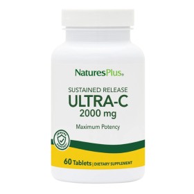 Natures Plus Ultra-C 2000mg Βιταμίνη C με Rose Hips 60 Ταμπλέτες
