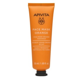 Apivita Face Mask Orange Μάσκα για Λάμψη με Πορτοκάλι, 50ml