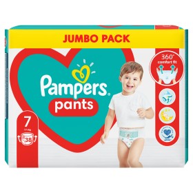 Pampers Pants Jumbo Pack Πάνες Βρακάκι No7 (17+ Kg), 38 Πάνες Βρακάκι